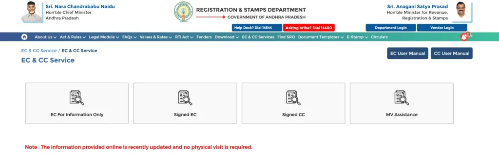 Encumbrance Certificate